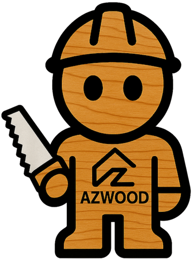 Mascotte AZPARQUET, expert en parquets et revêtements bois