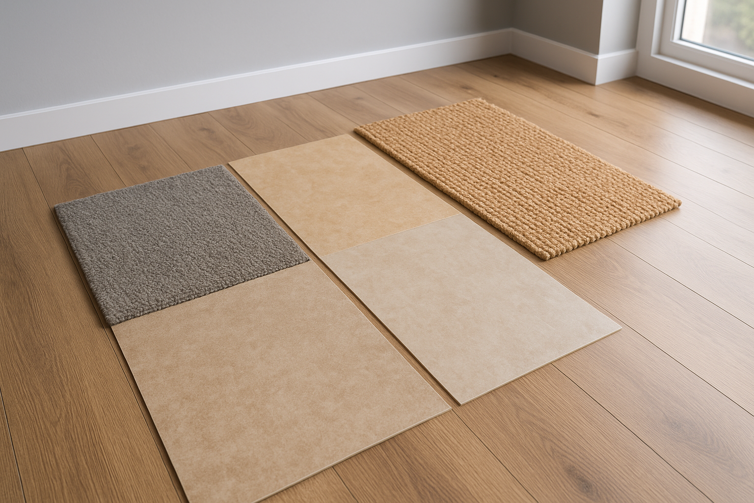 Sols PVC, vinyle et linoleum dans un intérieur moderne