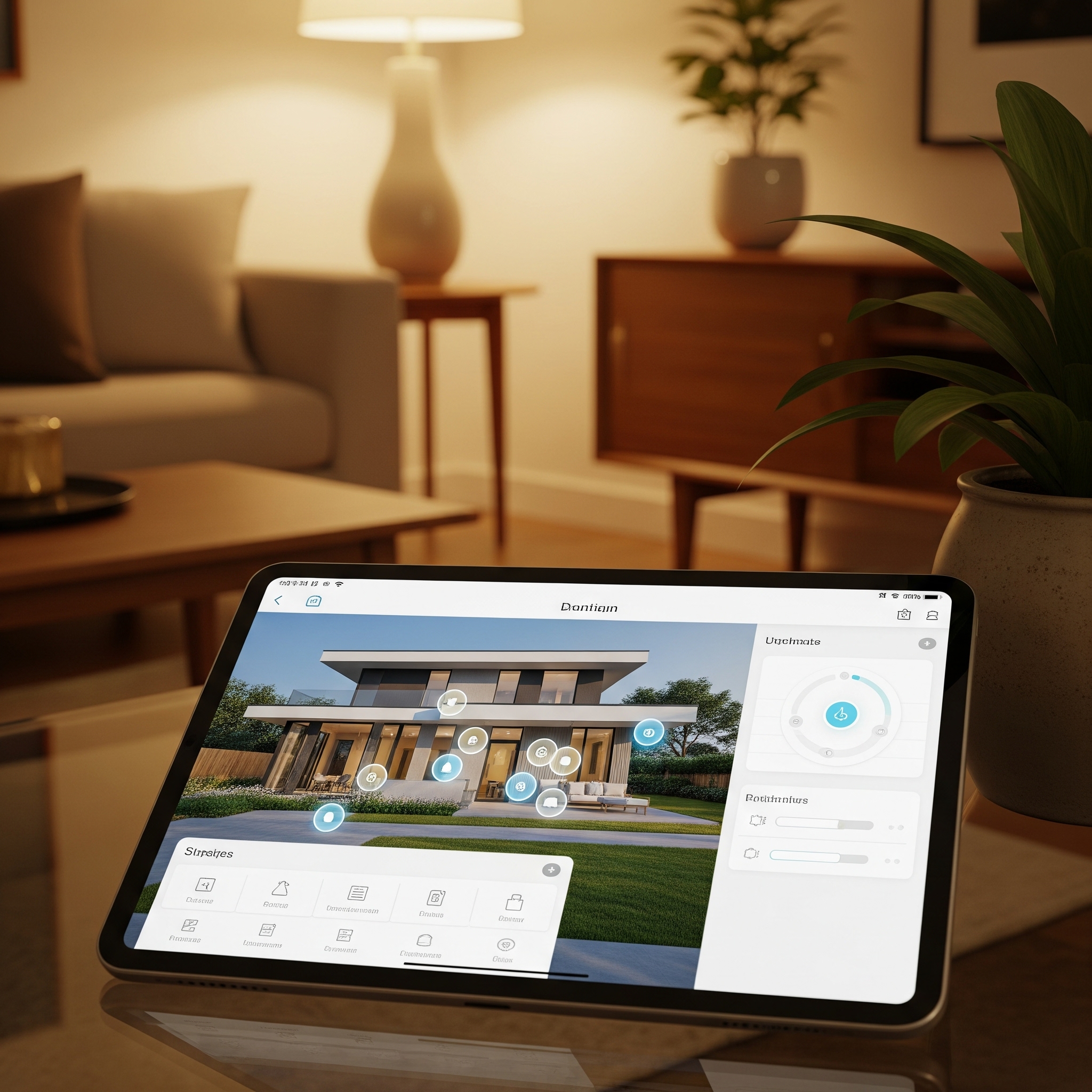 Tablette domotique